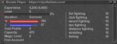 Signature for player Browis Player